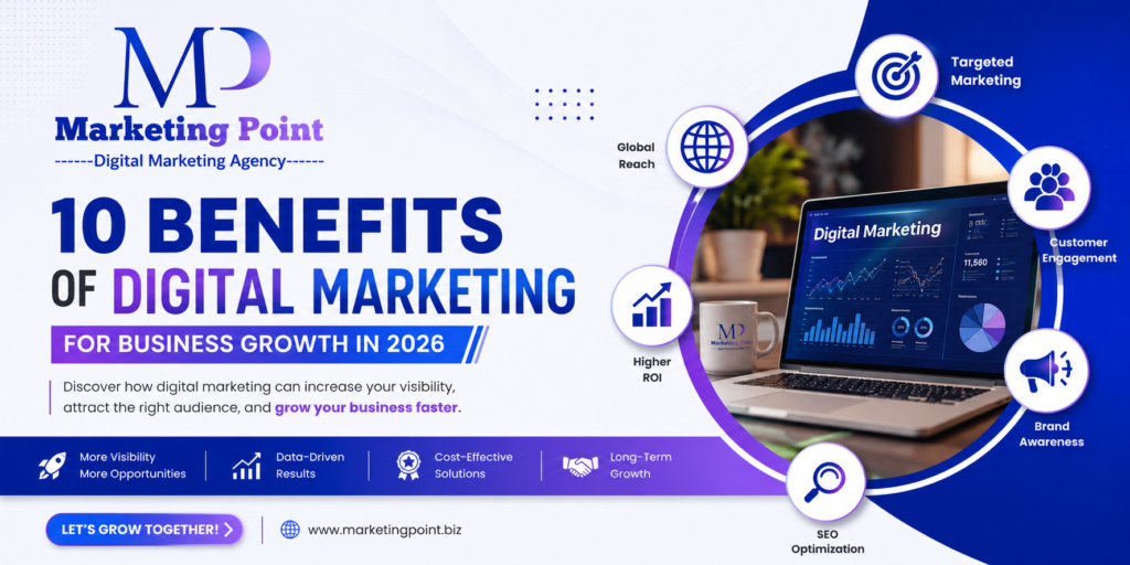 10 Benefits of Digital Marketing for Business Growth in 2026